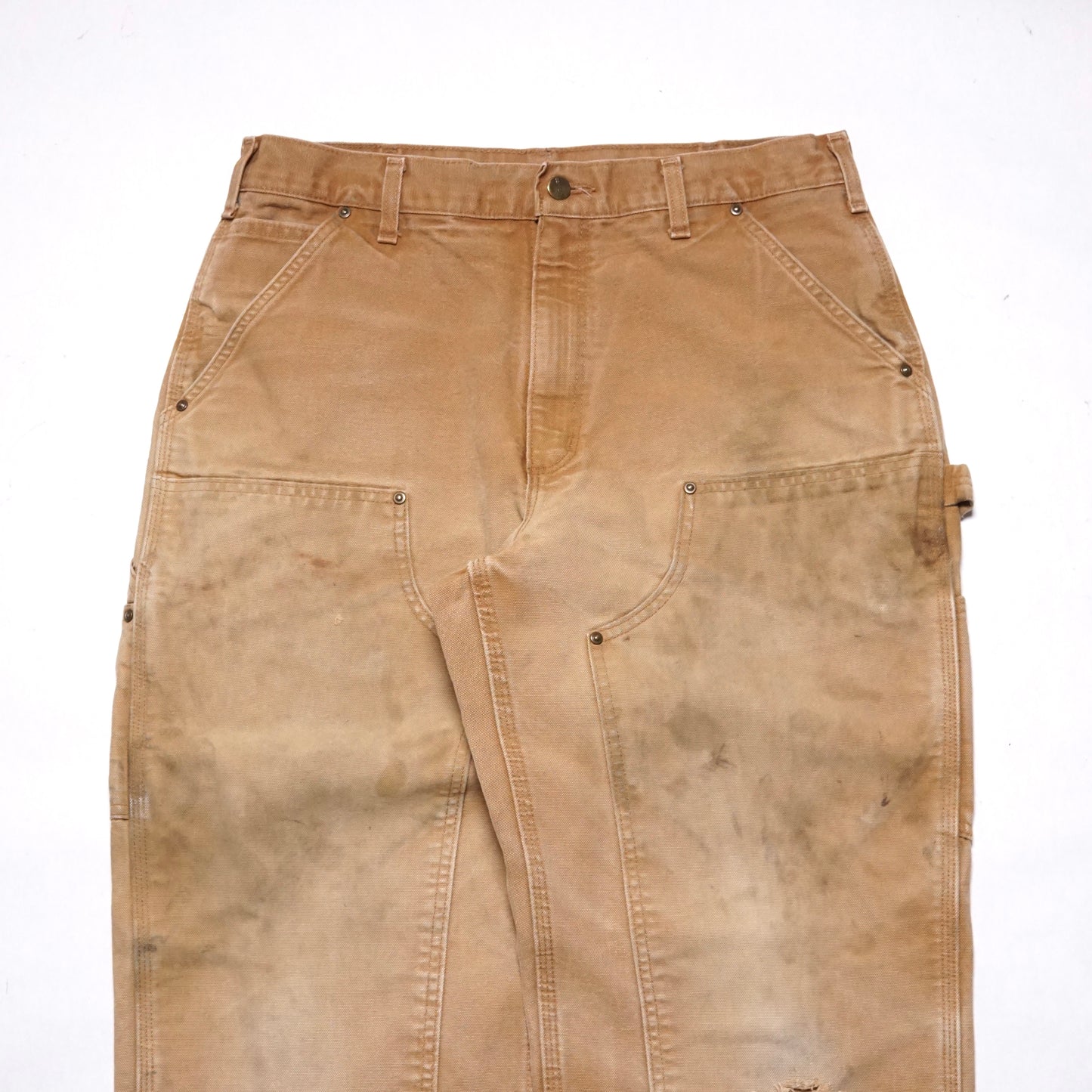 2000s Carhartt Double Knee "Khaki" Size: 33W/33L