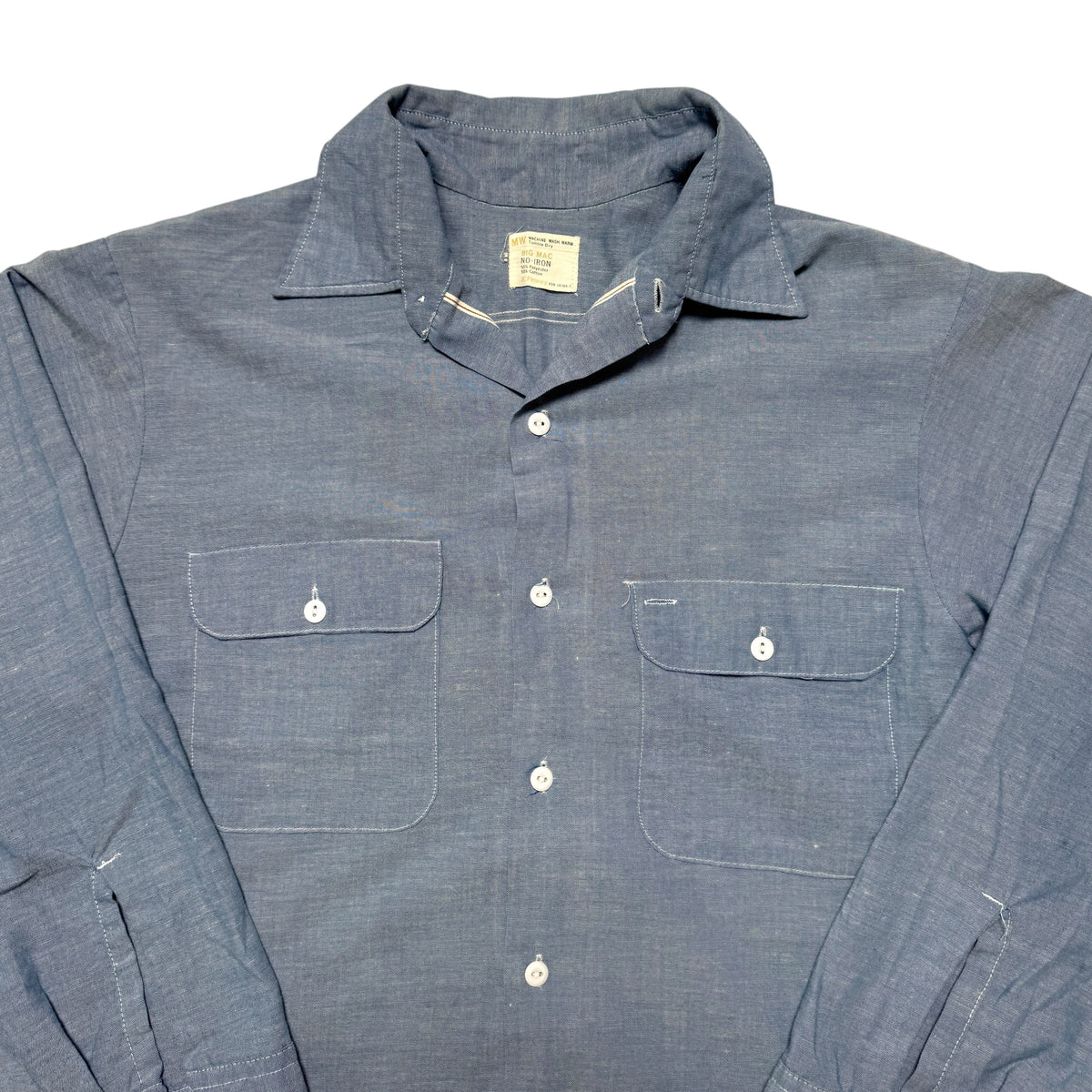 1970s Big Mac Chambray Size: L