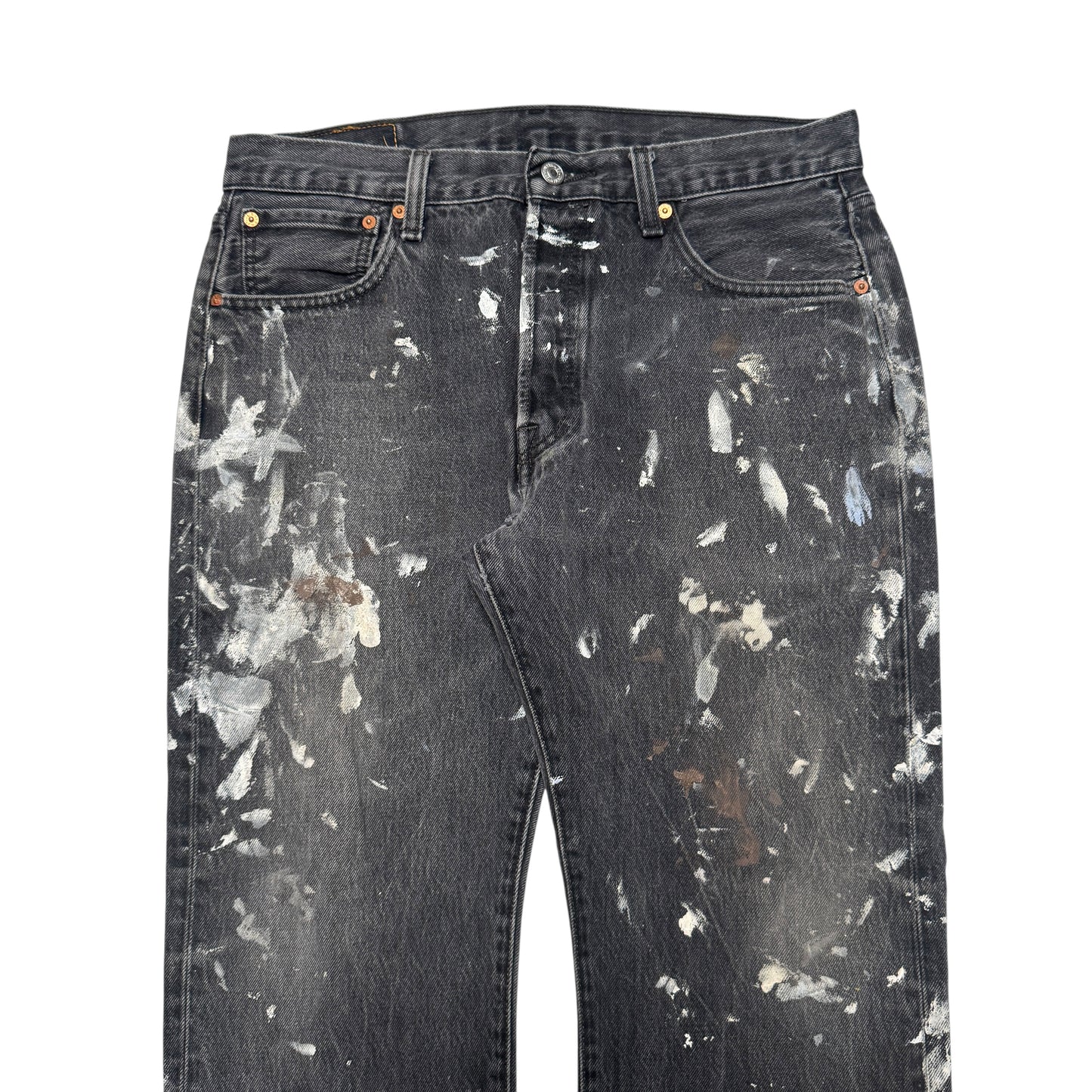 2000s Levi 501 "Paint Splatter" Size: 34W/28L