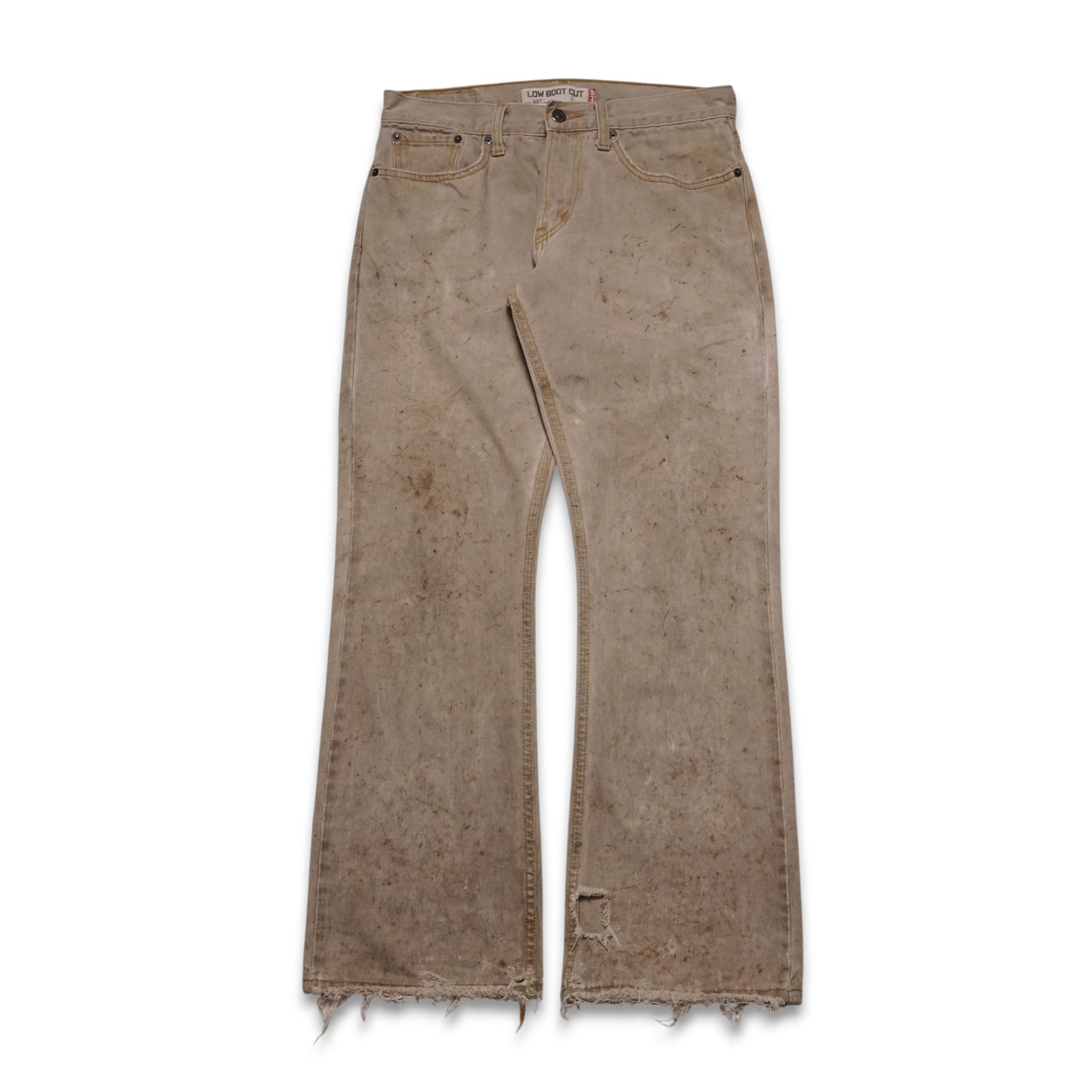 2000s Levi 527 "Thrashed" Size: 32W/31L