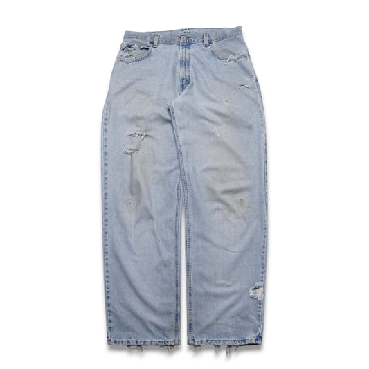 1990s Levi 595 "Light Wash" Size: 36W/35L