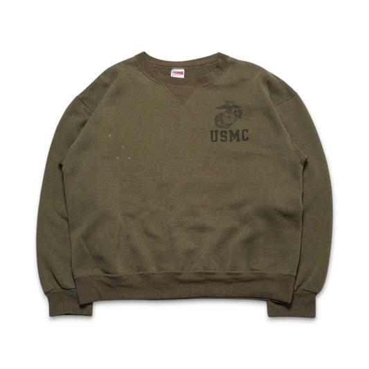 1990s Military USMC Sweatshirt Size: L/XL