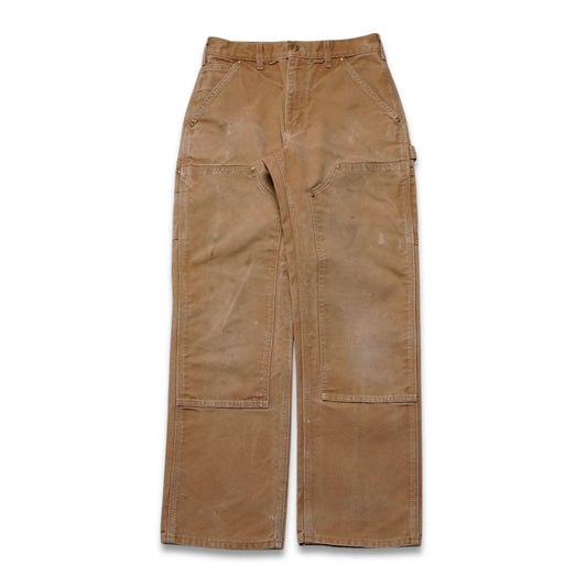 1990s Carhartt Double Knee "Khaki" Size: 27W/29L