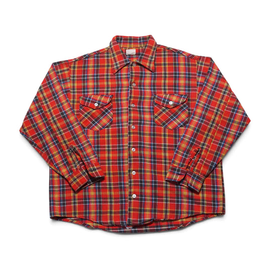 1960s OshKosh Cotton Flannel Size: L/XL