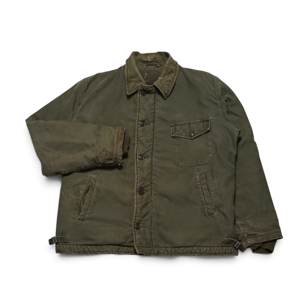 1960s Military A-2 Deck Jacket Size: XL