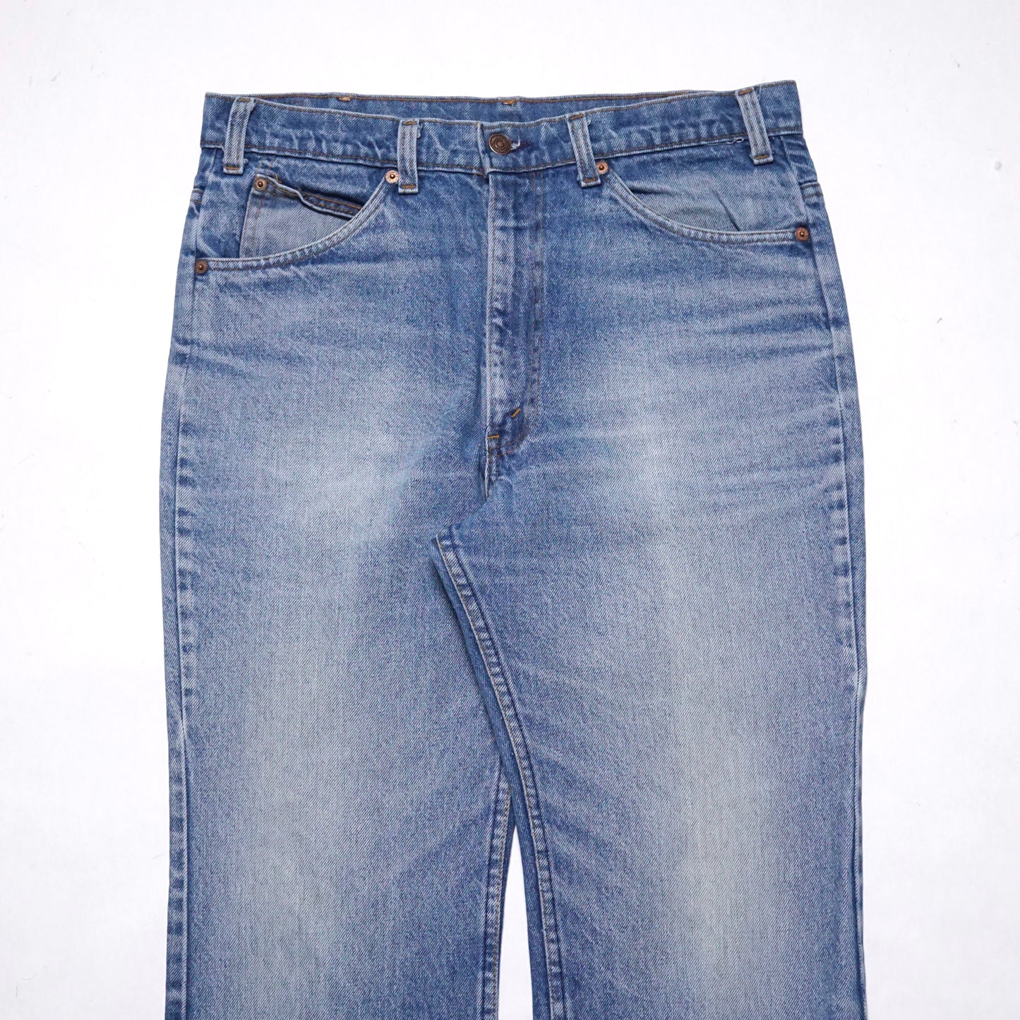 1980s Levi 517 Orange Tab "Stone" Size: 35W/32L