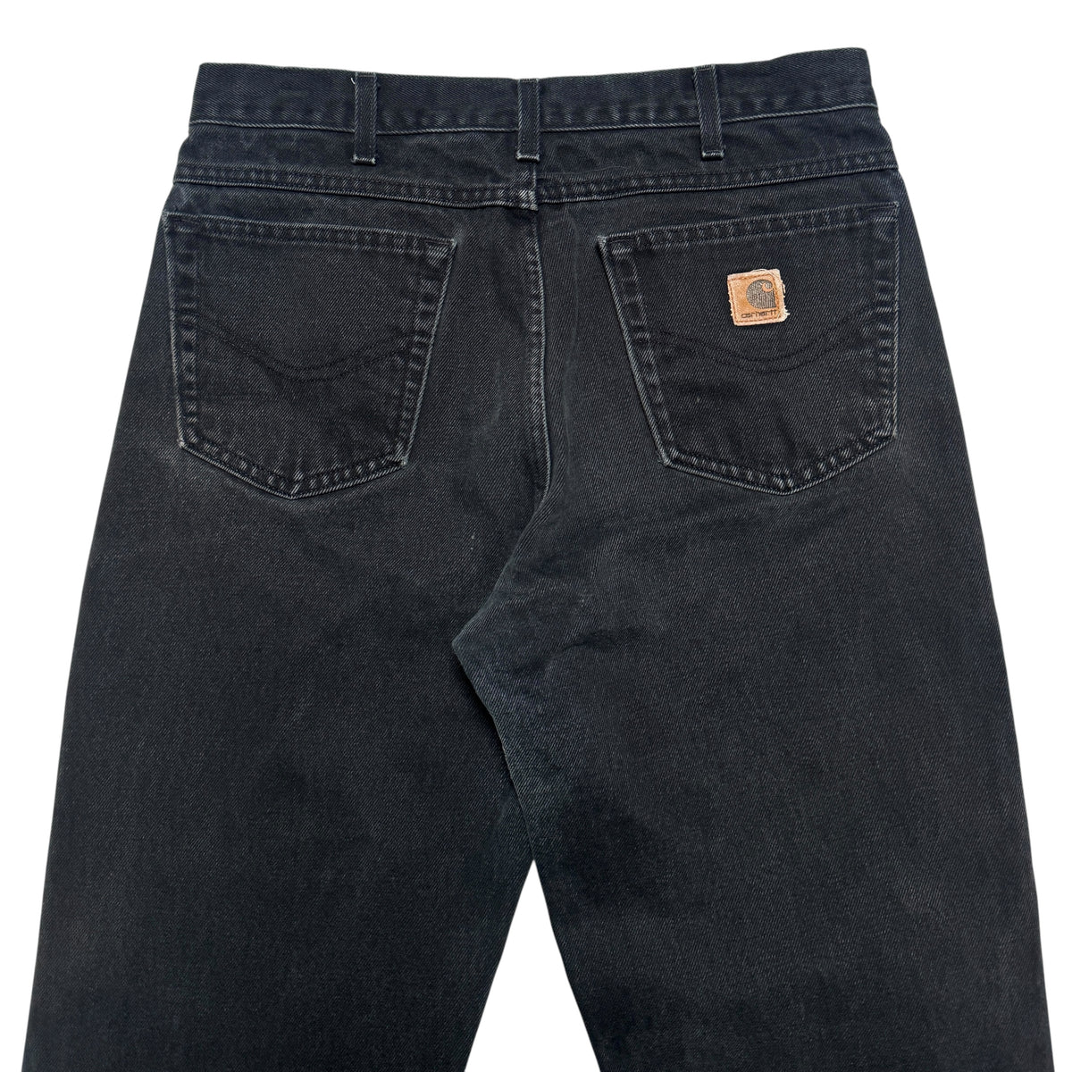 1990s Carhartt Denim "Black" Size: 33W/30L