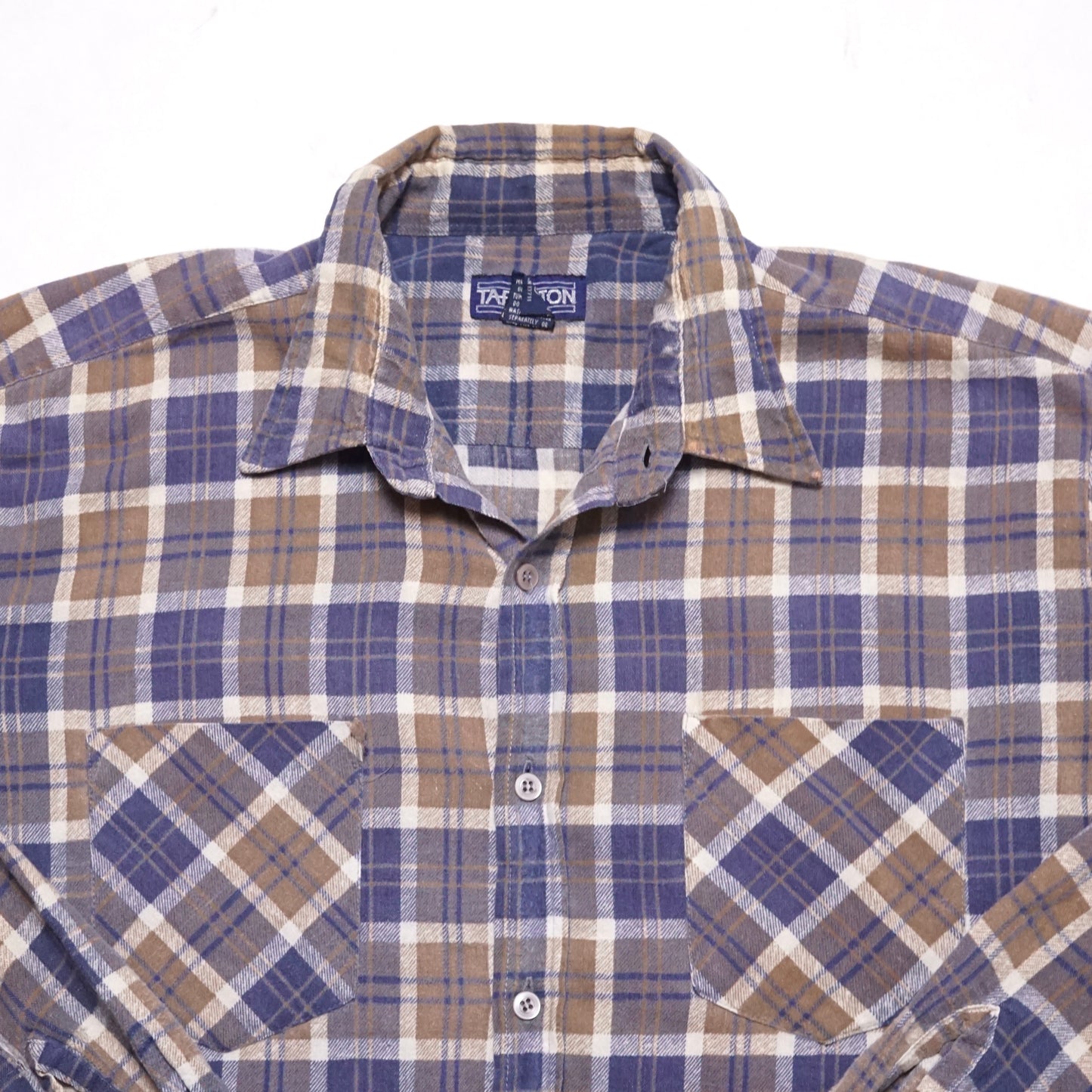 1990s Cotton Flannel "Faded" Size: L/XL