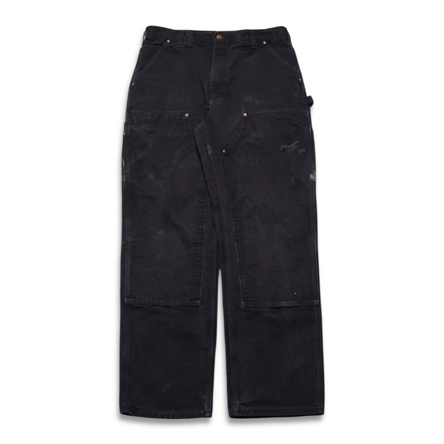 1990s Carhartt Double Knee "Faded" Size: 33W/32L