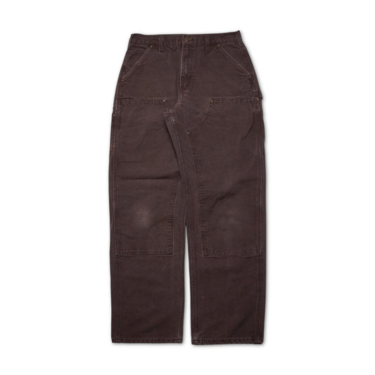 2000s Carhartt Double Knee "Brown" Size: 31W/32L