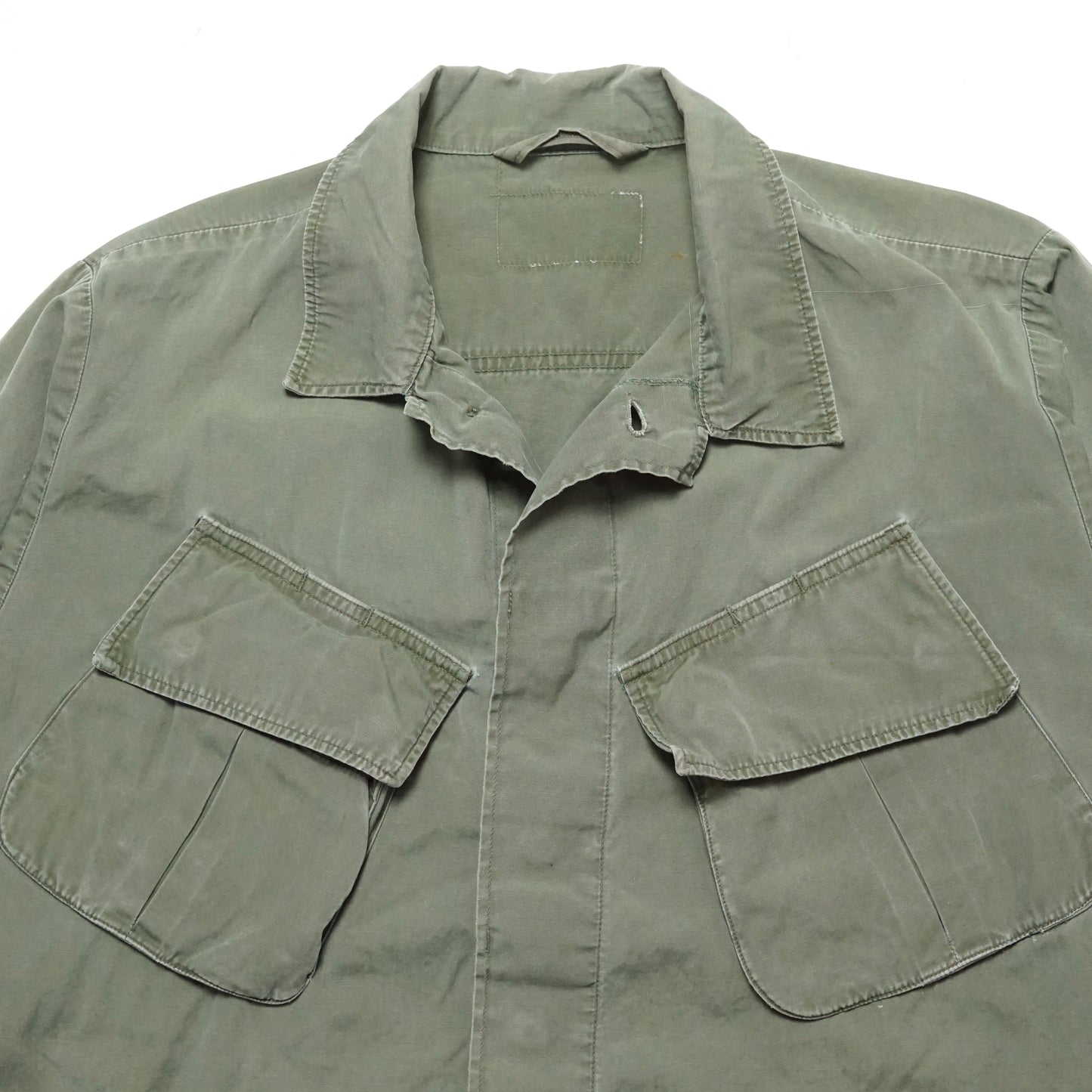1960s Military Poplin Jungle Jacket Size: M/L