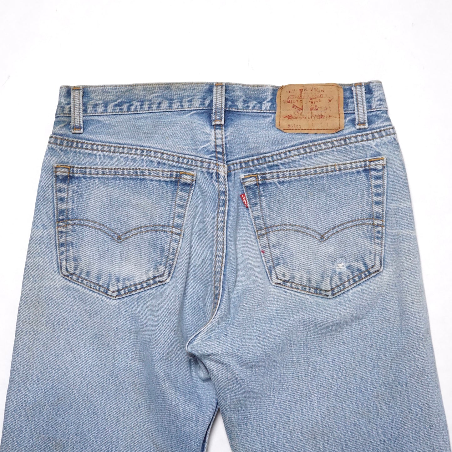 1980s Levi 501 "Oil Stains" Size: 28W/31L