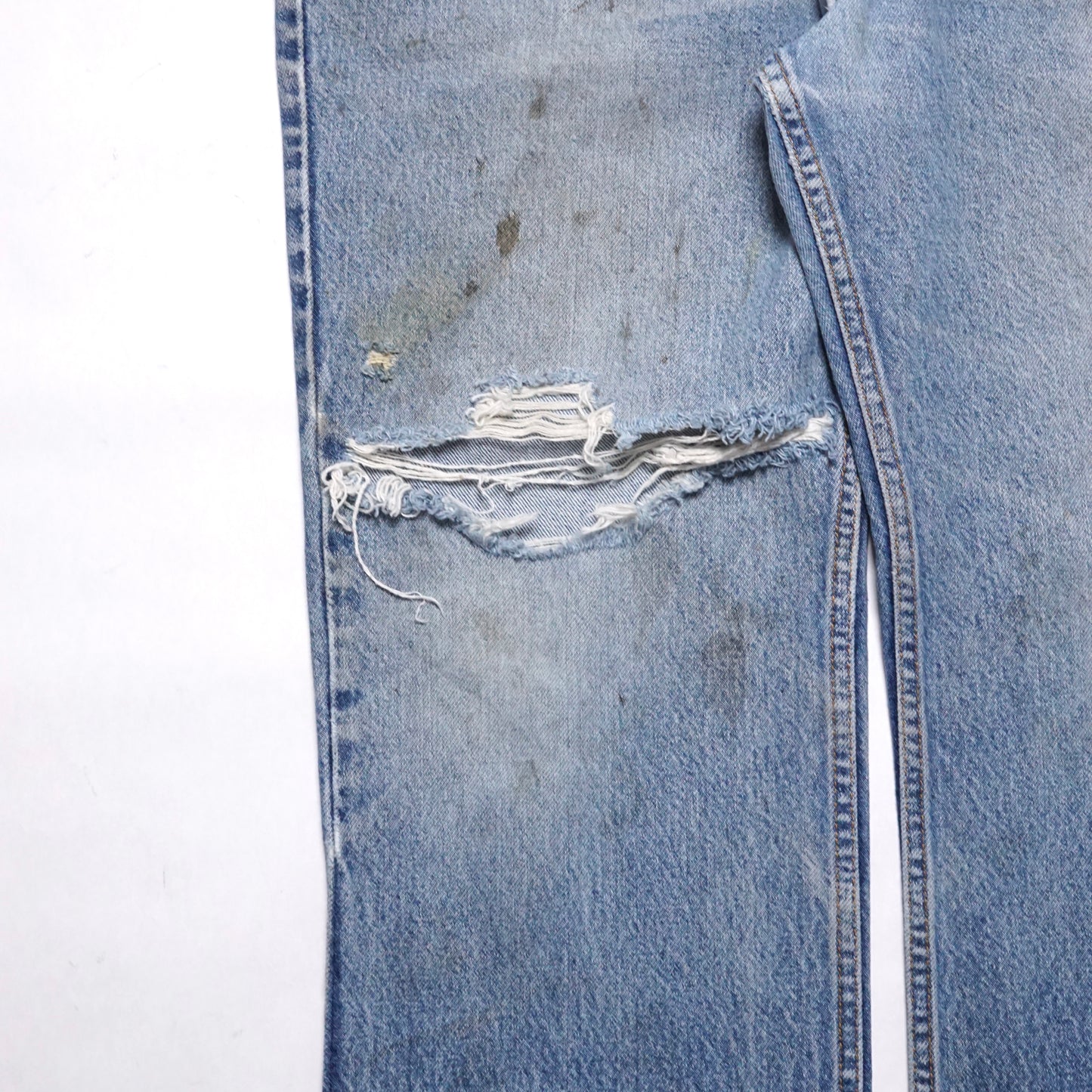 1990s Levi 517 "Thrashed" Size: 37W/33L