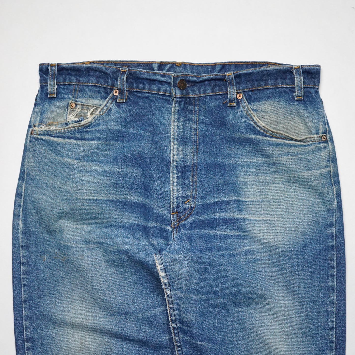 1980s Levi 505 Orange Tab "Faded" Size: 37W/32L
