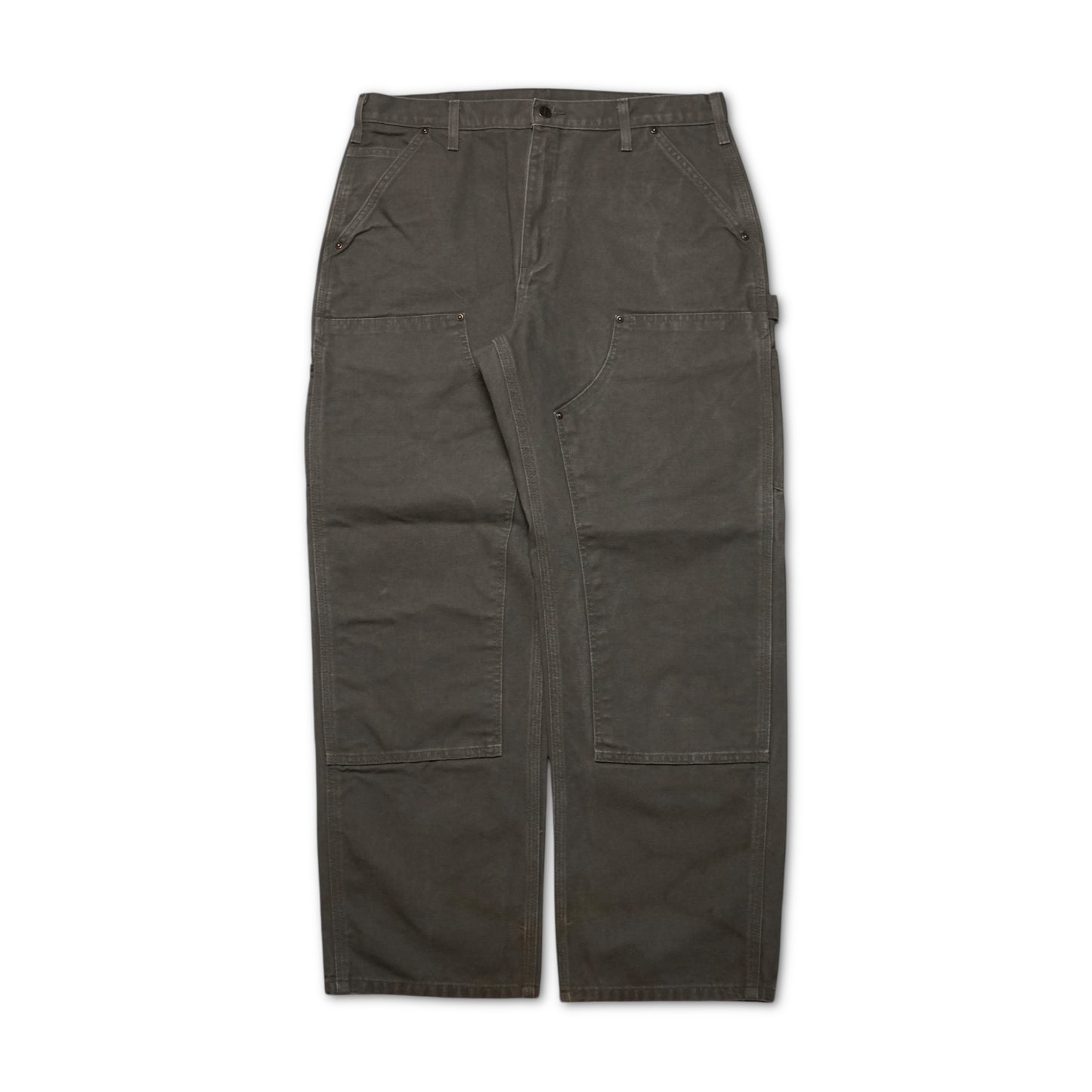 2000s Carhartt Double Knee "Olive" Size: 34W/30L