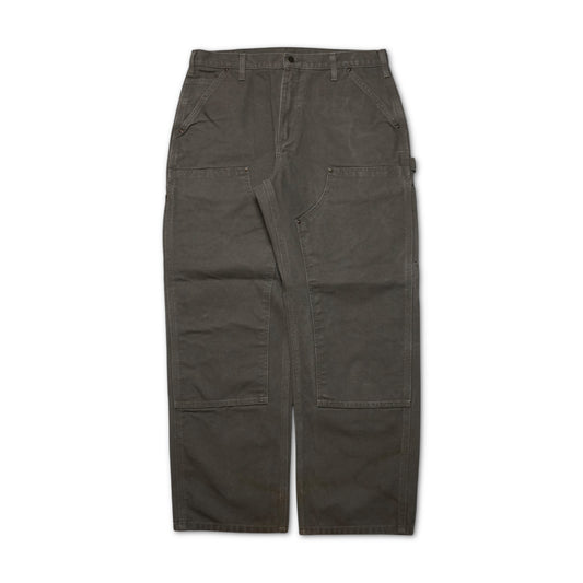 2000s Carhartt Double Knee "Olive" Size: 34W/30L