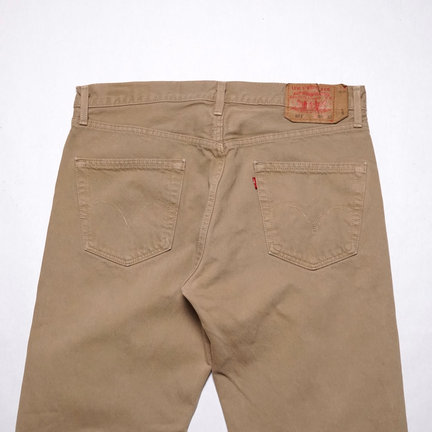 2000s Levi 501 "Khaki" Size: 36W/32L