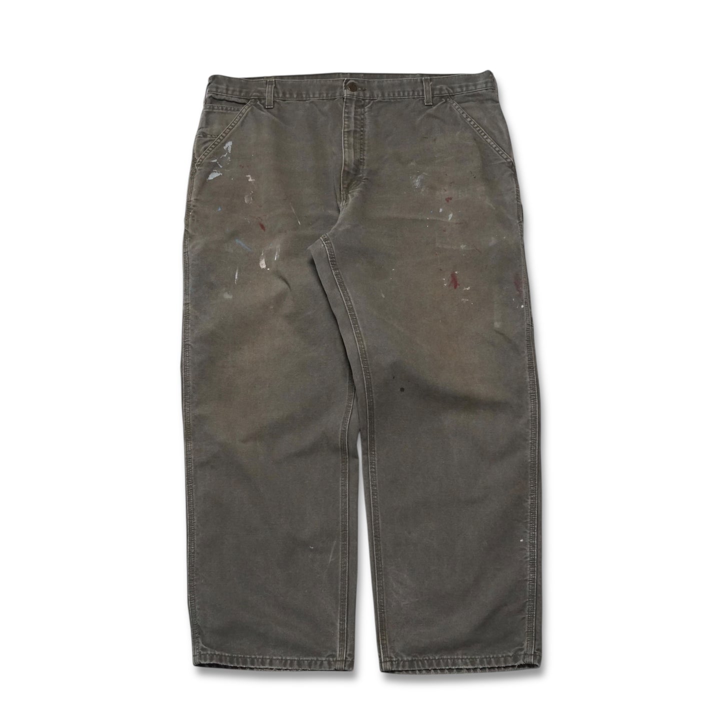 2000s Carhartt Carpenter Pant "Olive" Size: 41W/30L