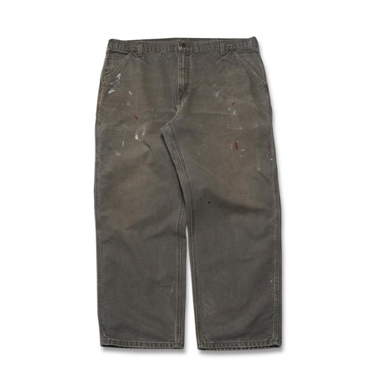 2000s Carhartt Carpenter Pant "Olive" Size: 41W/30L