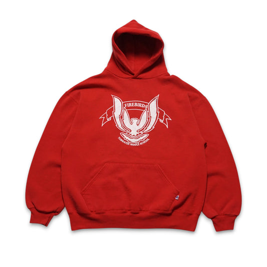 1990s Russell Athletic Hoodie "Firebirds" Size: M