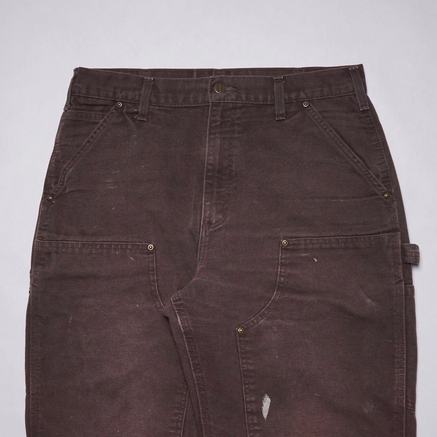 2000s Carhartt Double Knee "Brown" Size: 33W/34L