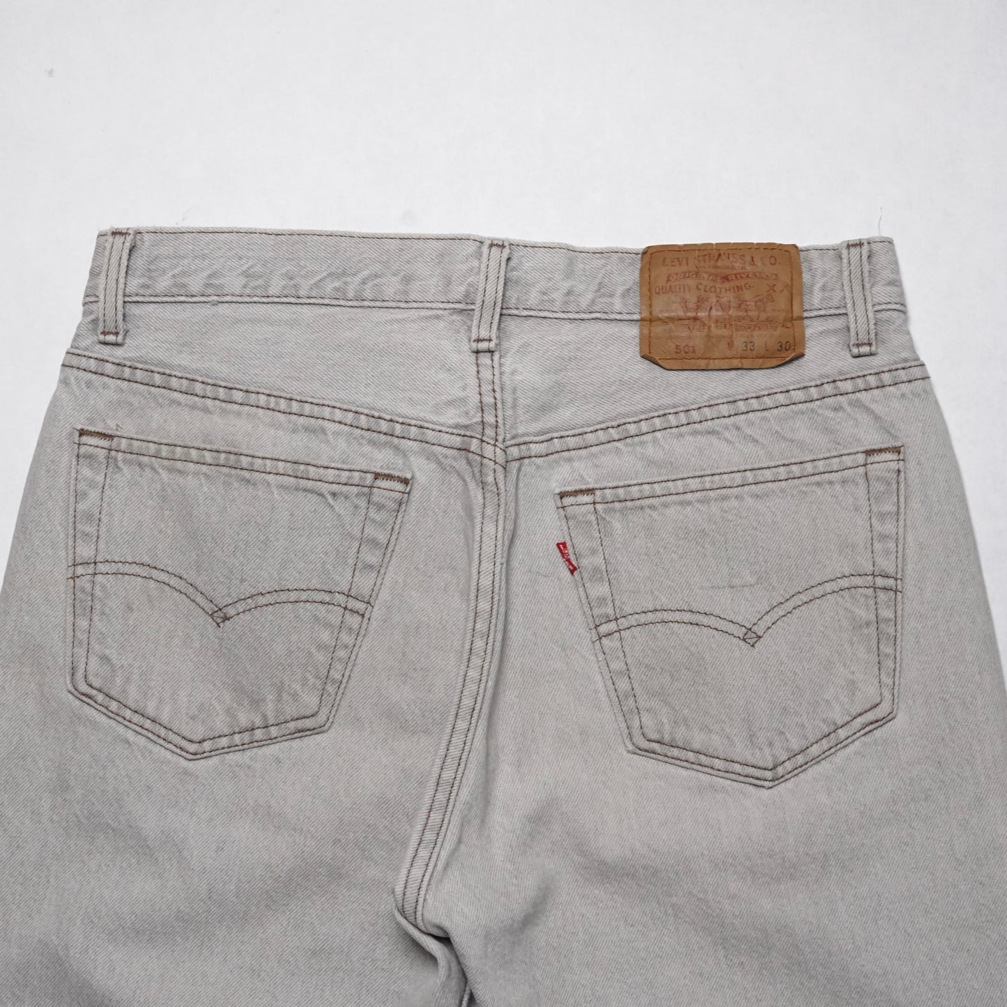 1980s Levi 501 "Grey" Size: 31W/30L