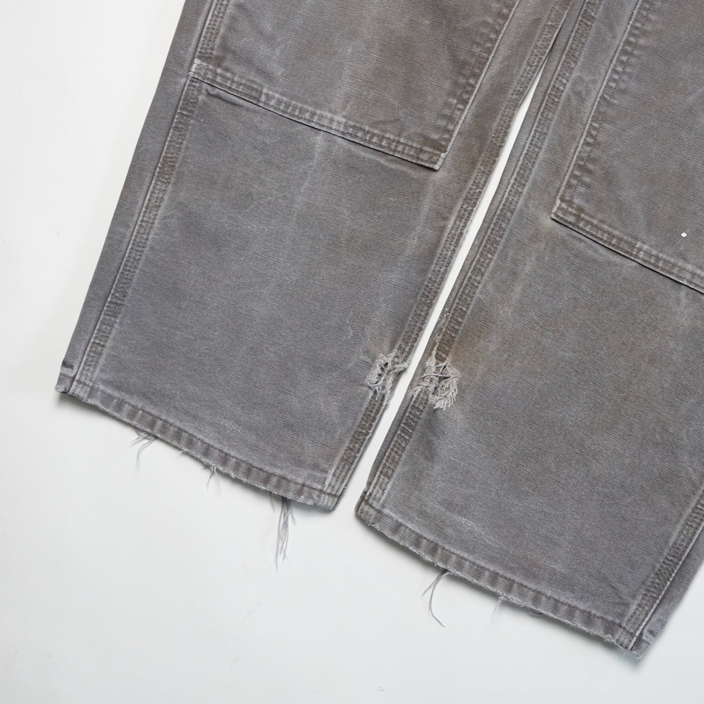 1990s Carhartt Double Knee "Grey" Size: 38W/30L