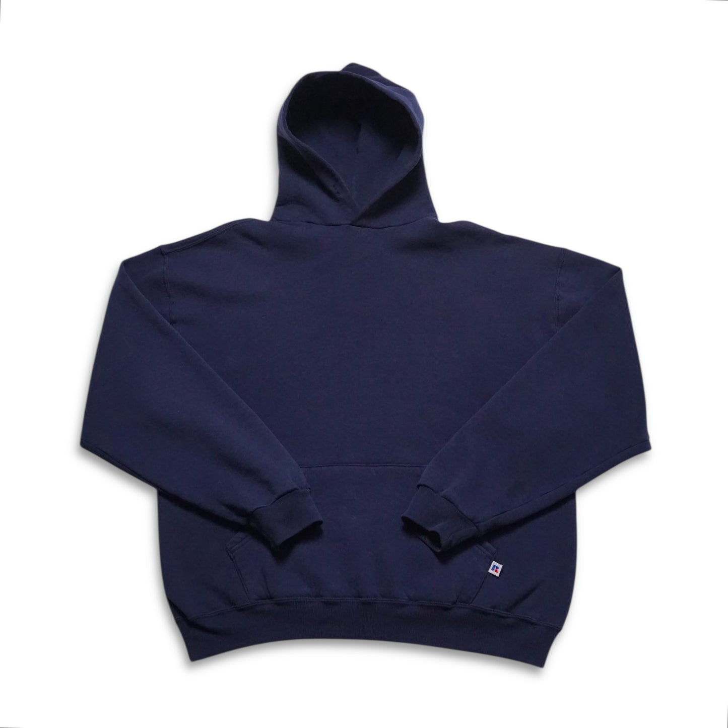 1990s Russell Athletic Hoodie "Navy" Size: L/XL