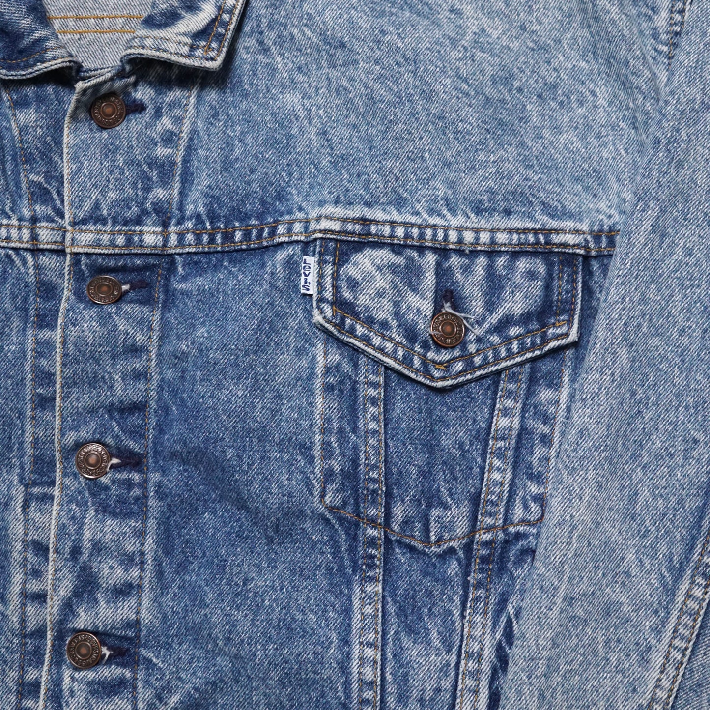 1980s Levi Type 3 Trucker Jacket Size: L/XL