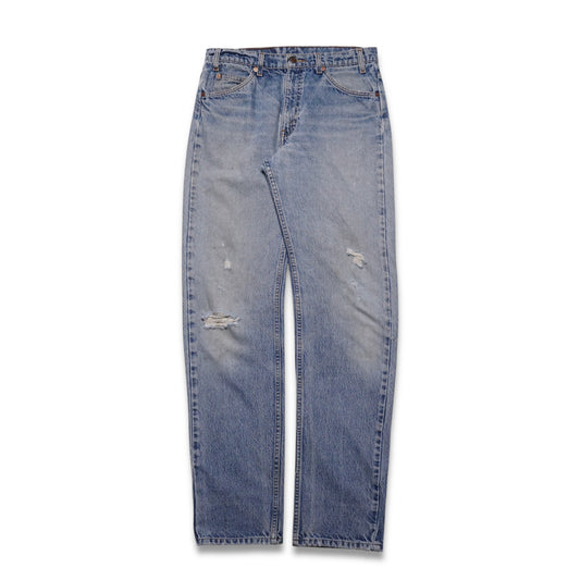 1990s Levi 505 Orange Tab "Light Wash" Size: 32W/35L