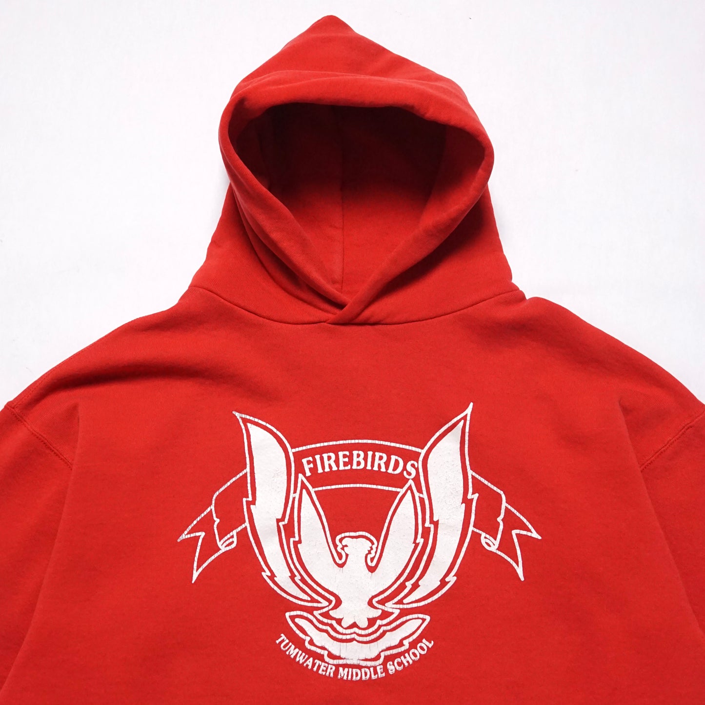 1990s Russell Athletic Hoodie "Firebirds" Size: M