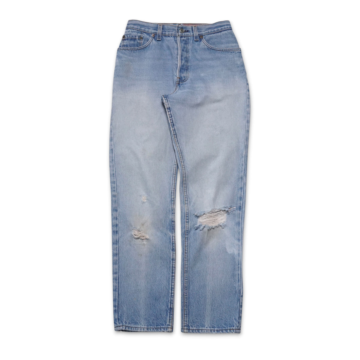 1980s Levi 501 "Light Wash" Size: 27W/30L