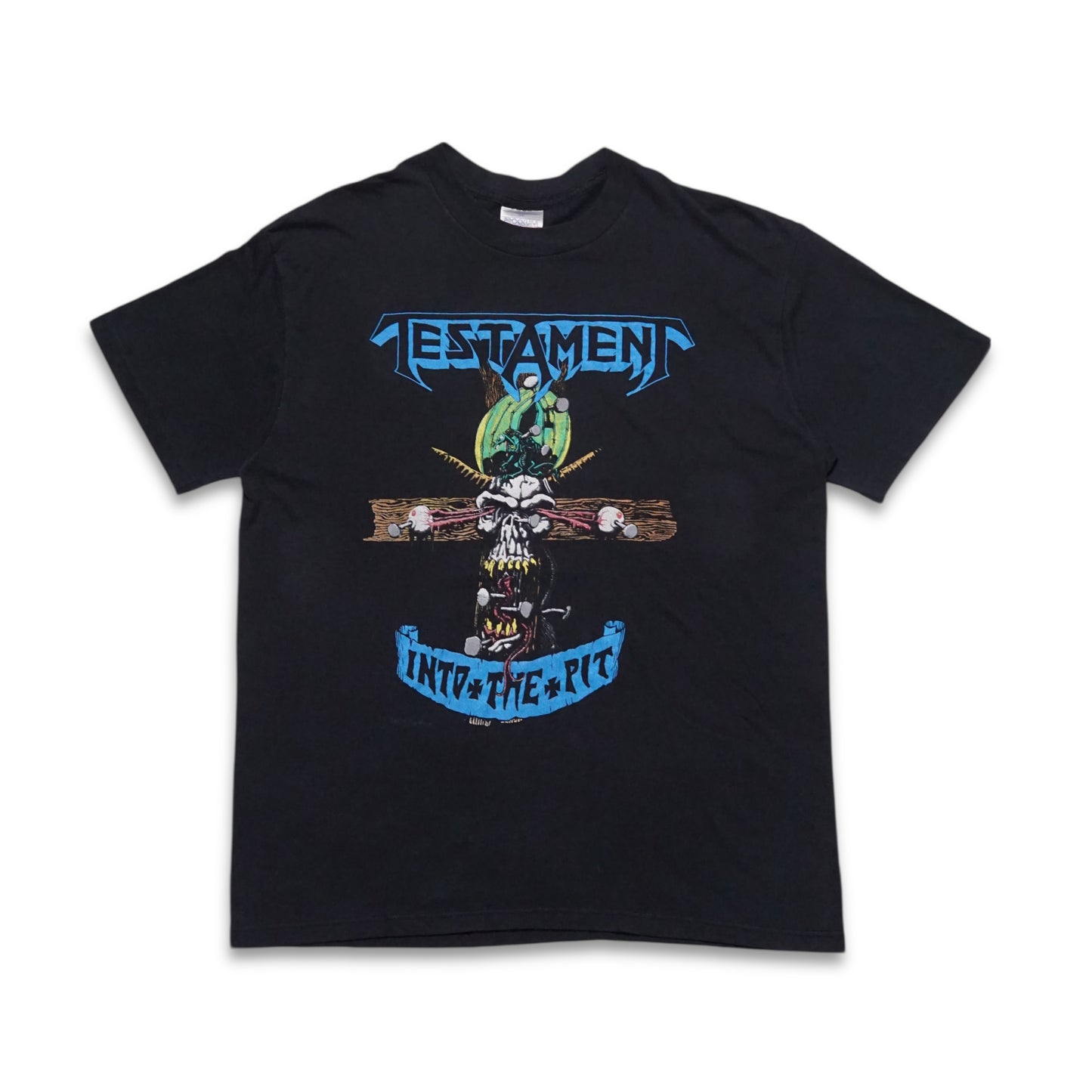 1980s Testament “Into The Pit” Size: M/L