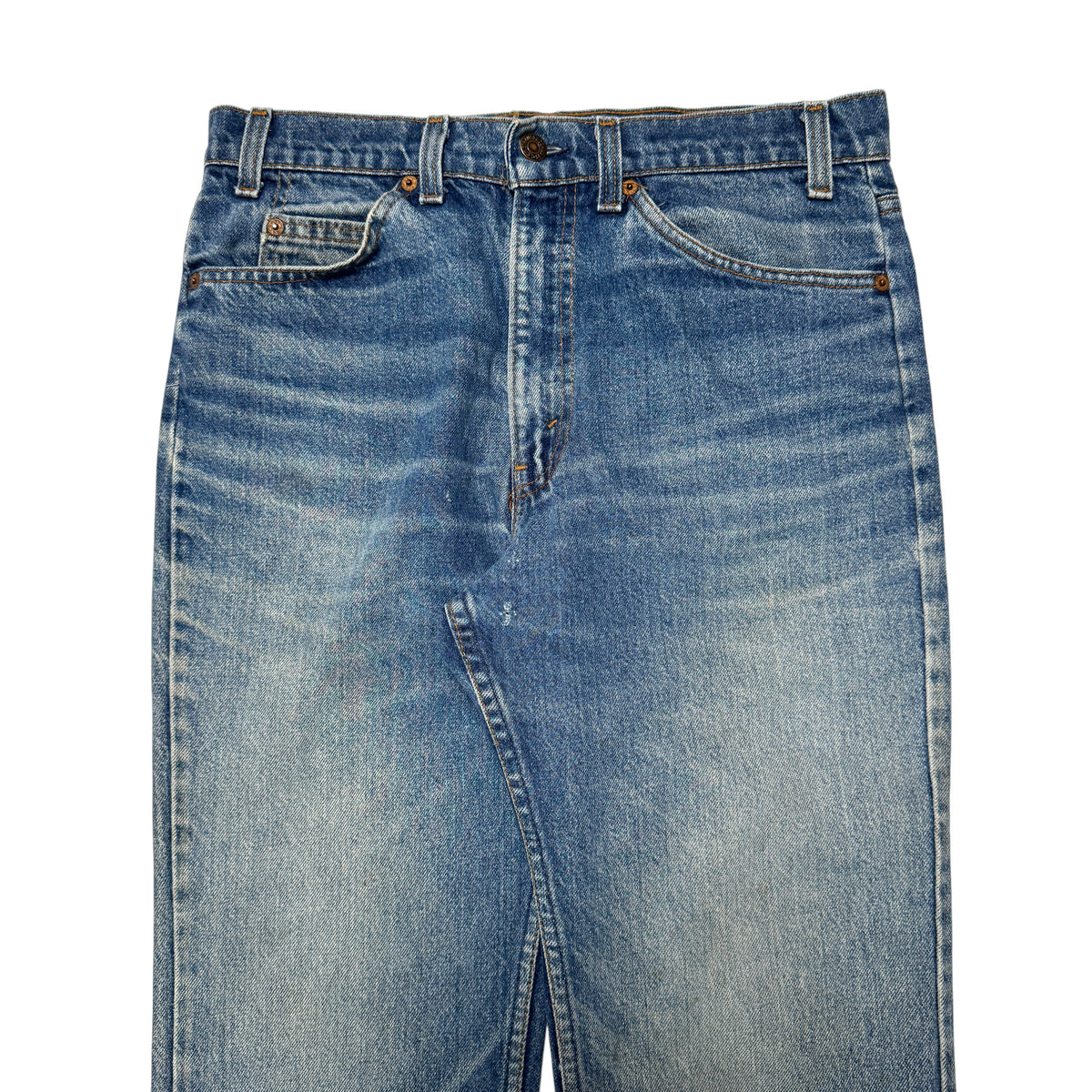 1980s Levi 517 Orange Tab "Distressed" Size: 32W/36L