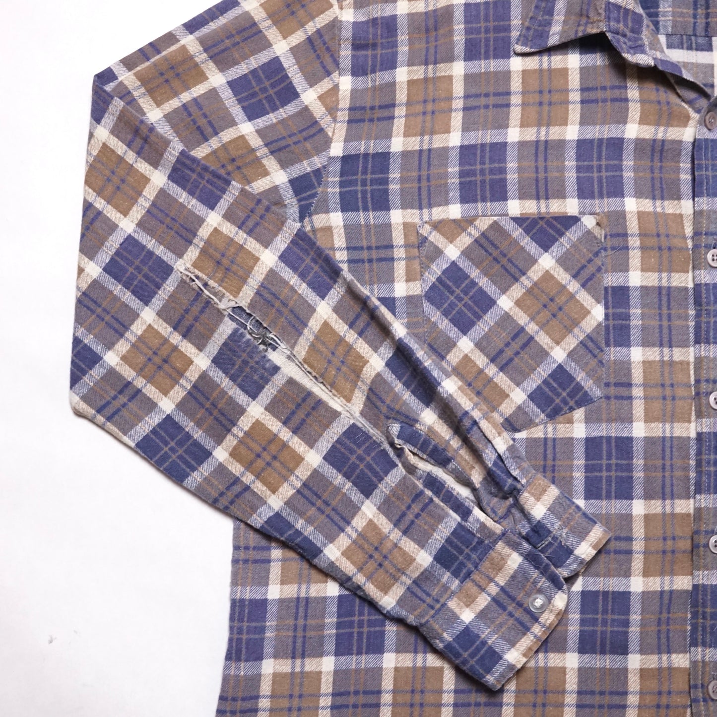 1990s Cotton Flannel "Faded" Size: L/XL