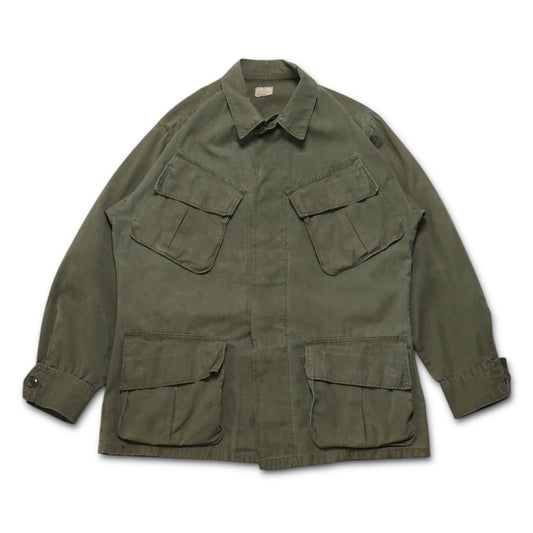 1960s Military Poplin Jungle Jacket Size: M