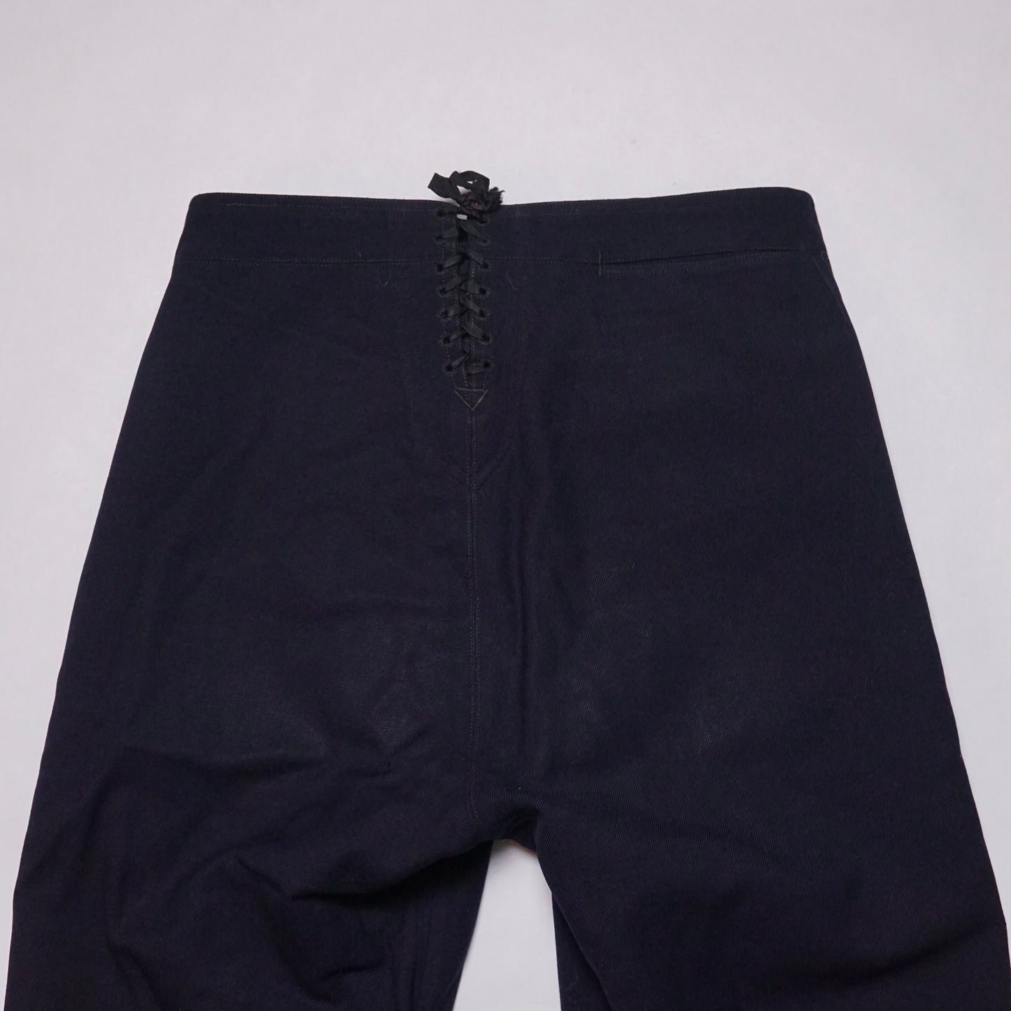 1940s Military Sailor Wool Pant Size: 29W/31L
