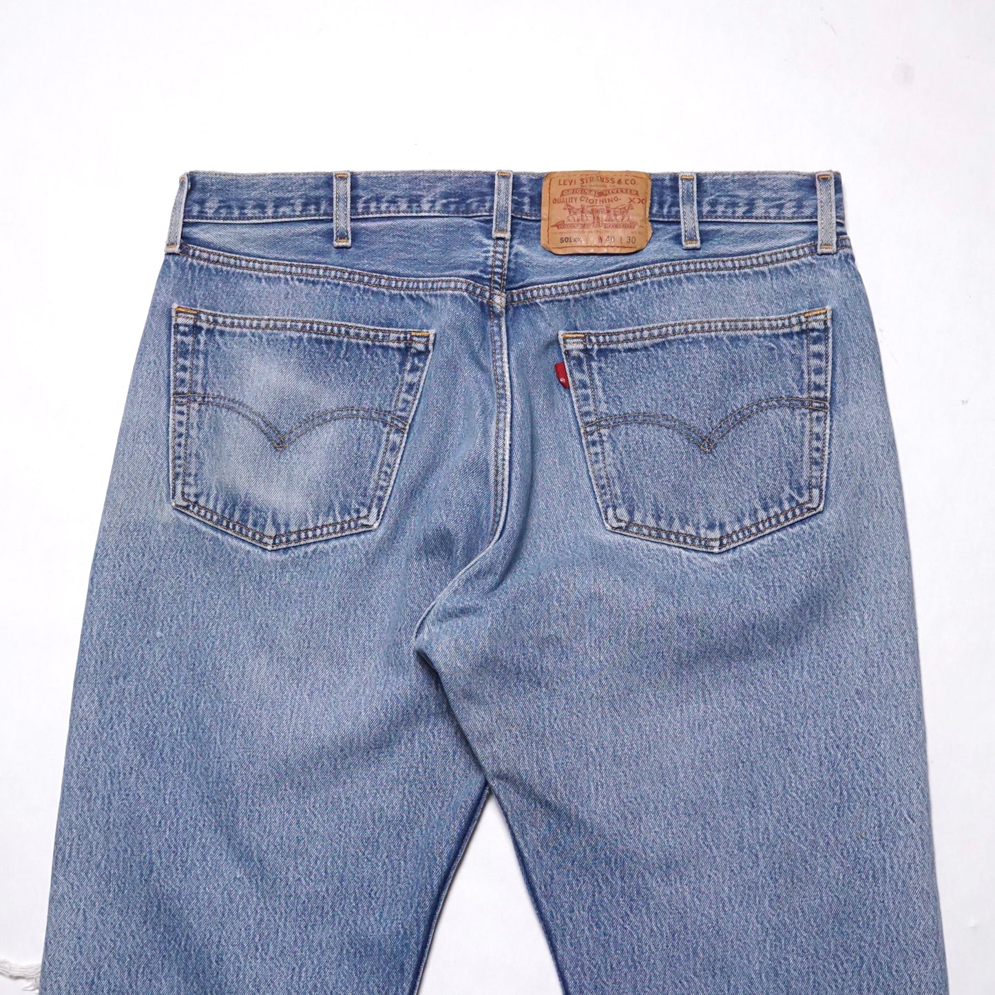 1990s Levi 501 "Distressed" Size: 37W/29L