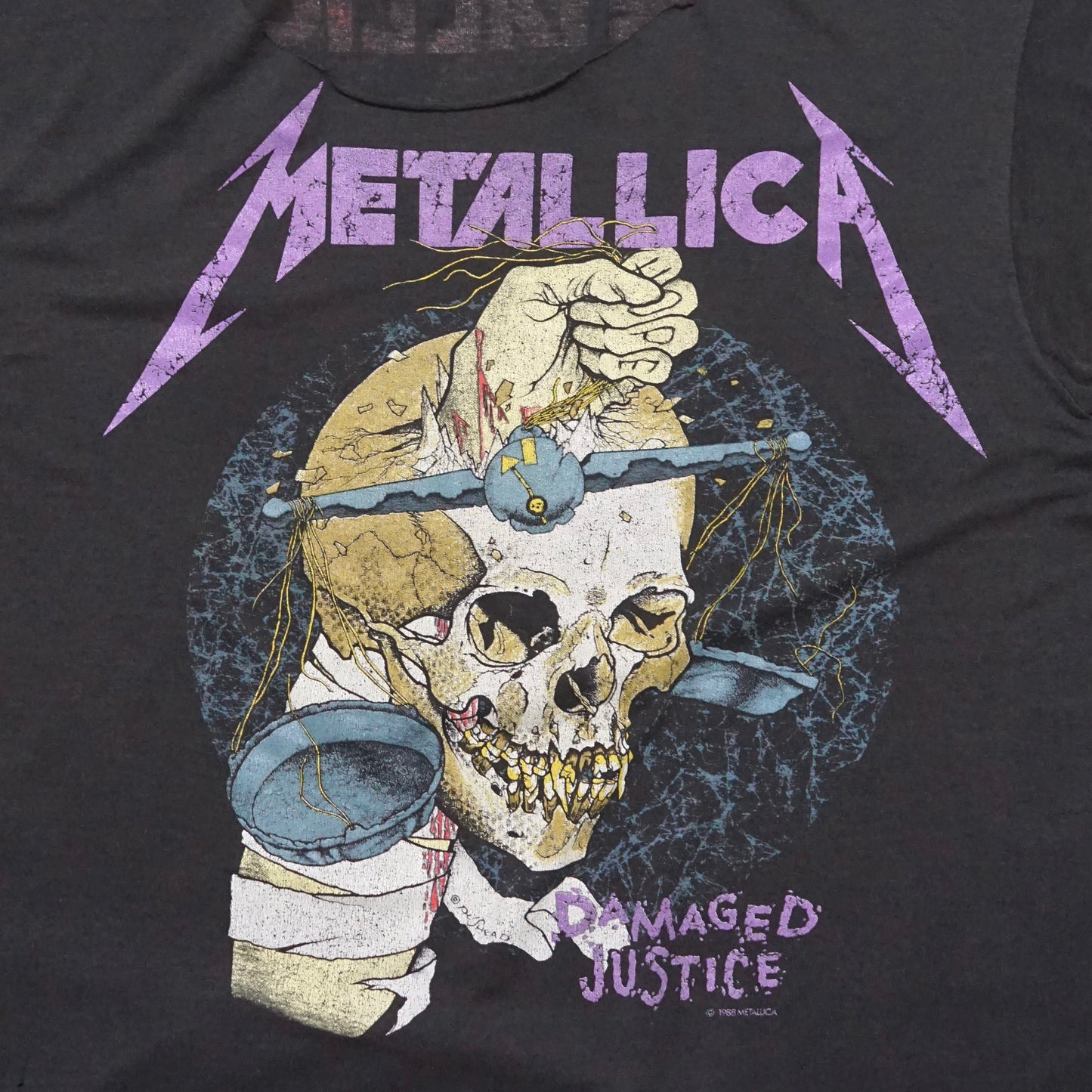 1980s Metallica "Justice" Size: L