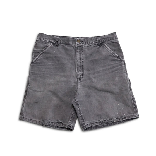 1990s Carhartt Work Short "Distressed" Size: 34W