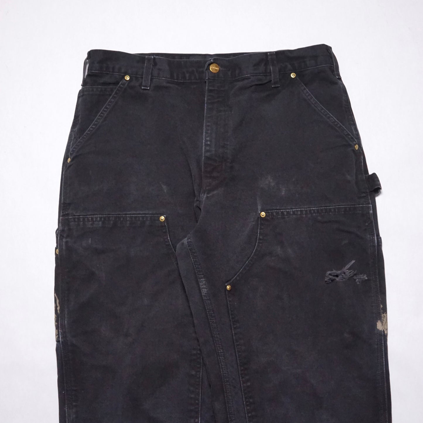 1990s Carhartt Double Knee "Faded" Size: 33W/32L