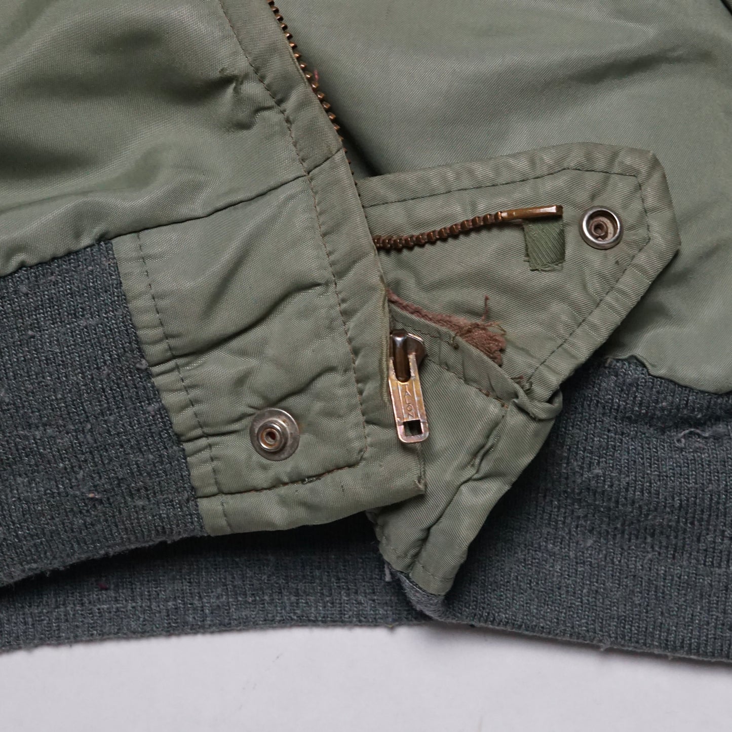 1970s Golden Fleece MA-1 Bomber Jacket Size: M/L