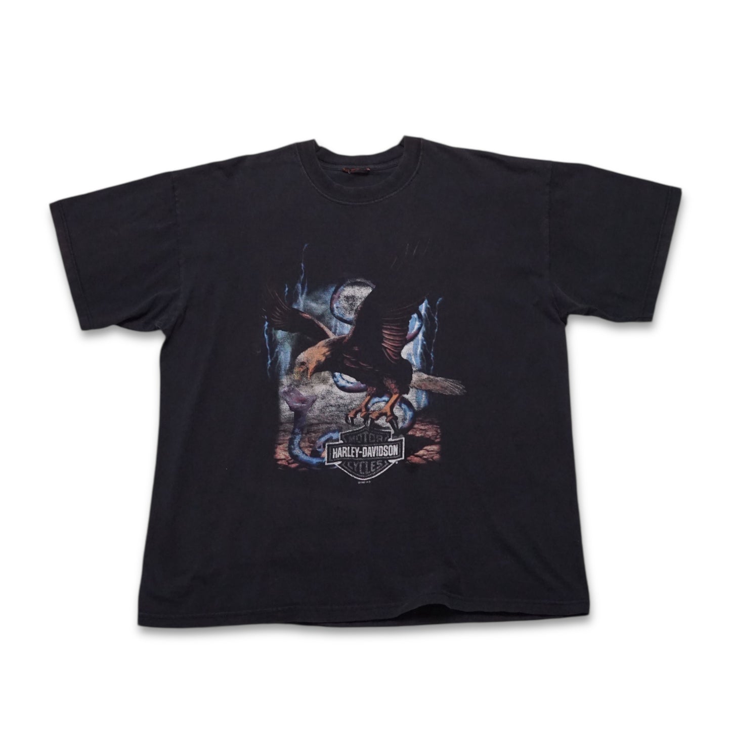 1990s Harley Davidson "Faded" Size: XL