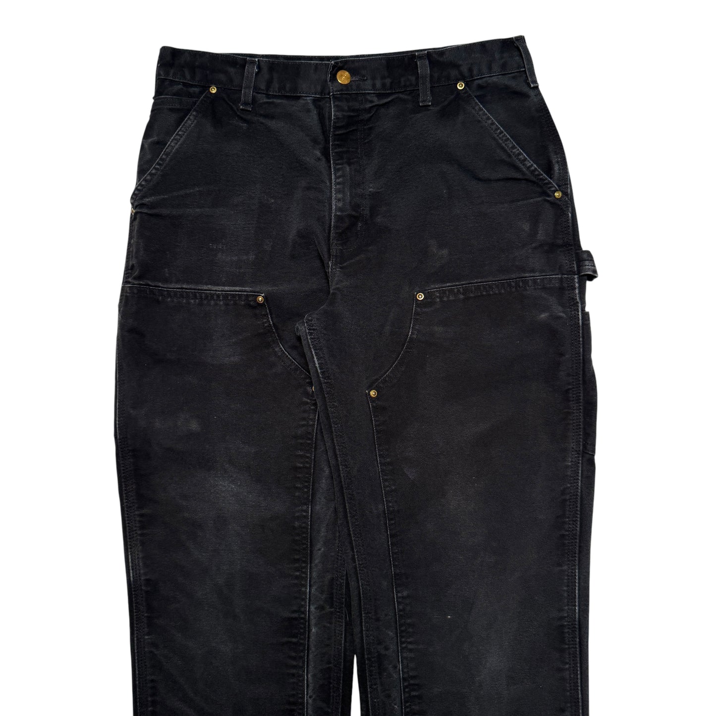 2000s Carhartt Double Knee "Black" Size: 32W/31L