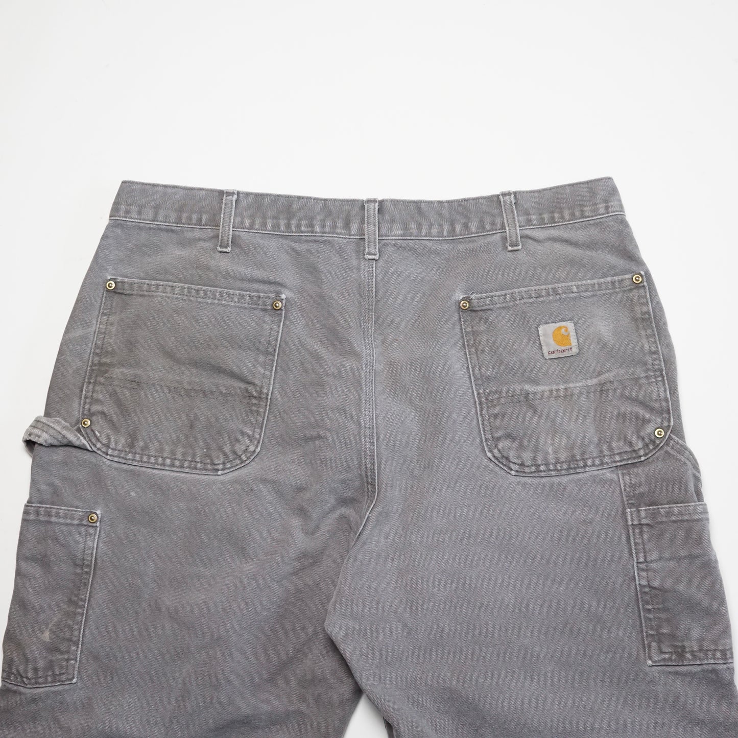 1990s Carhartt Double Knee "Grey" Size: 38W/30L