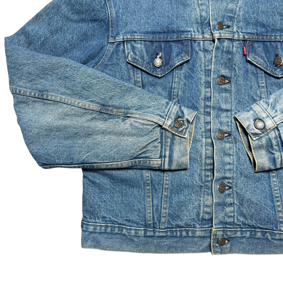 1980s Levi Type 3 Denim Jacket Size: L