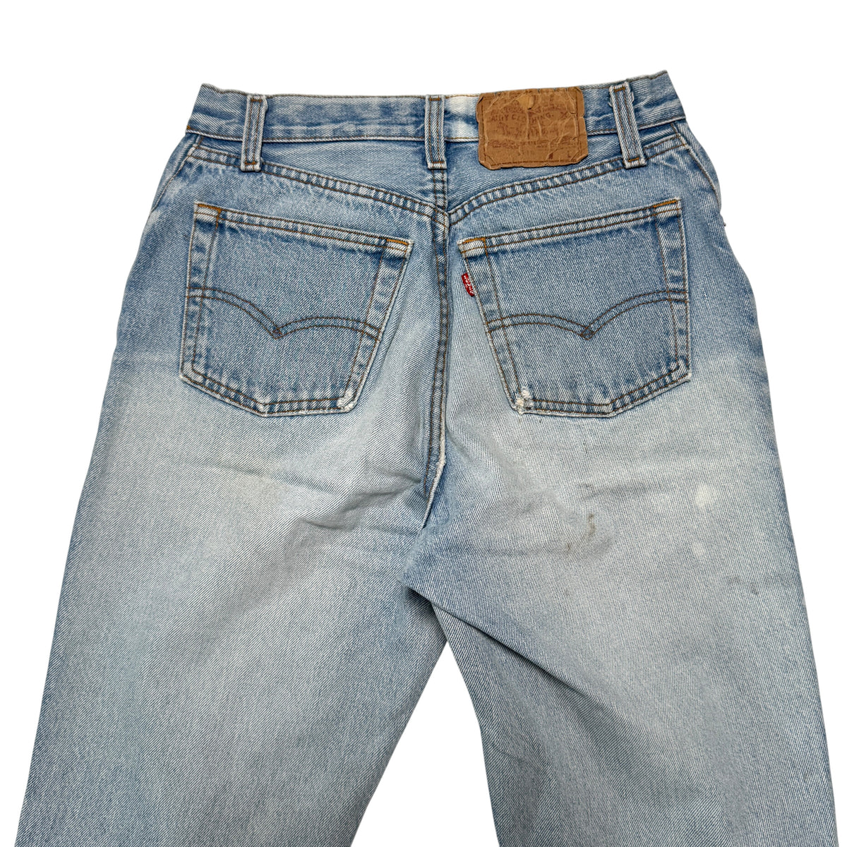 1980s Levi 501 "Light Wash" Size: 27W/30L