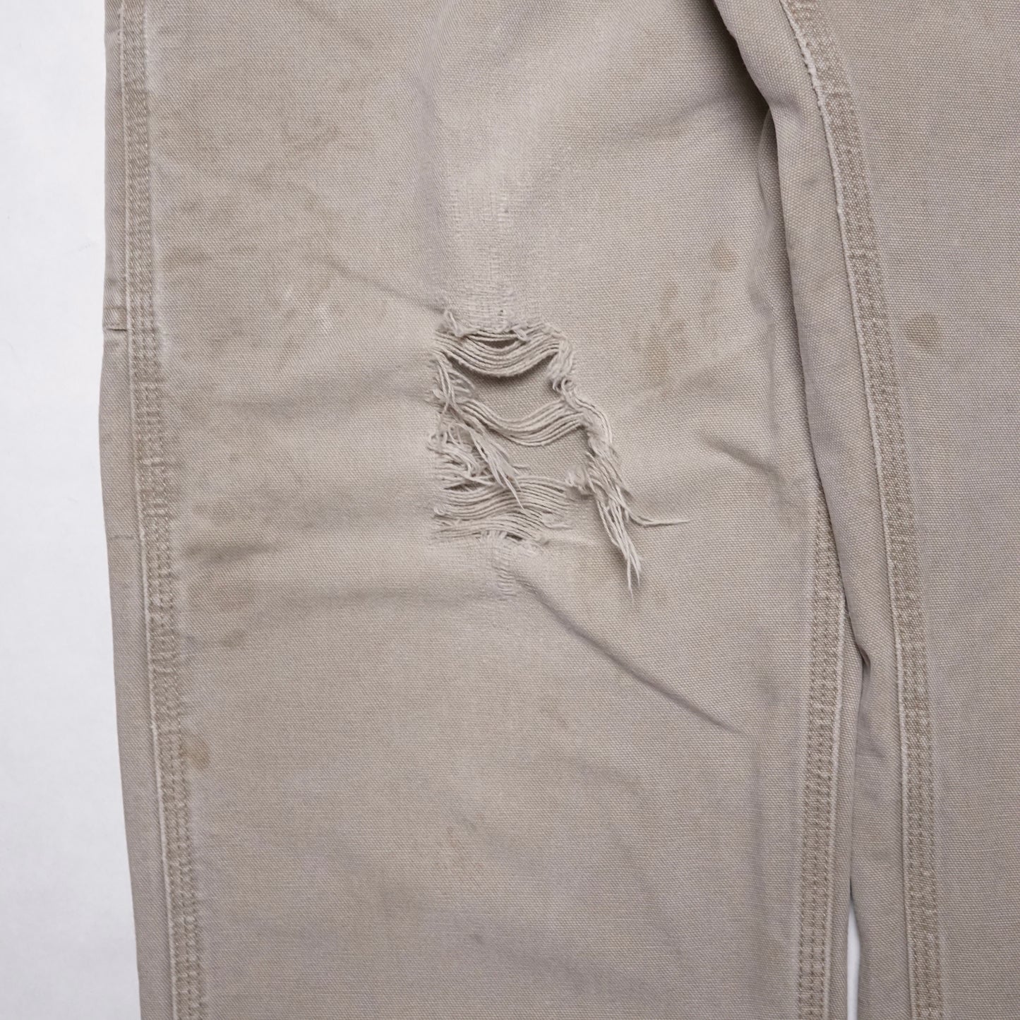 1990s Carhartt Carpenter Pant "Sand" Size: 32W/31L