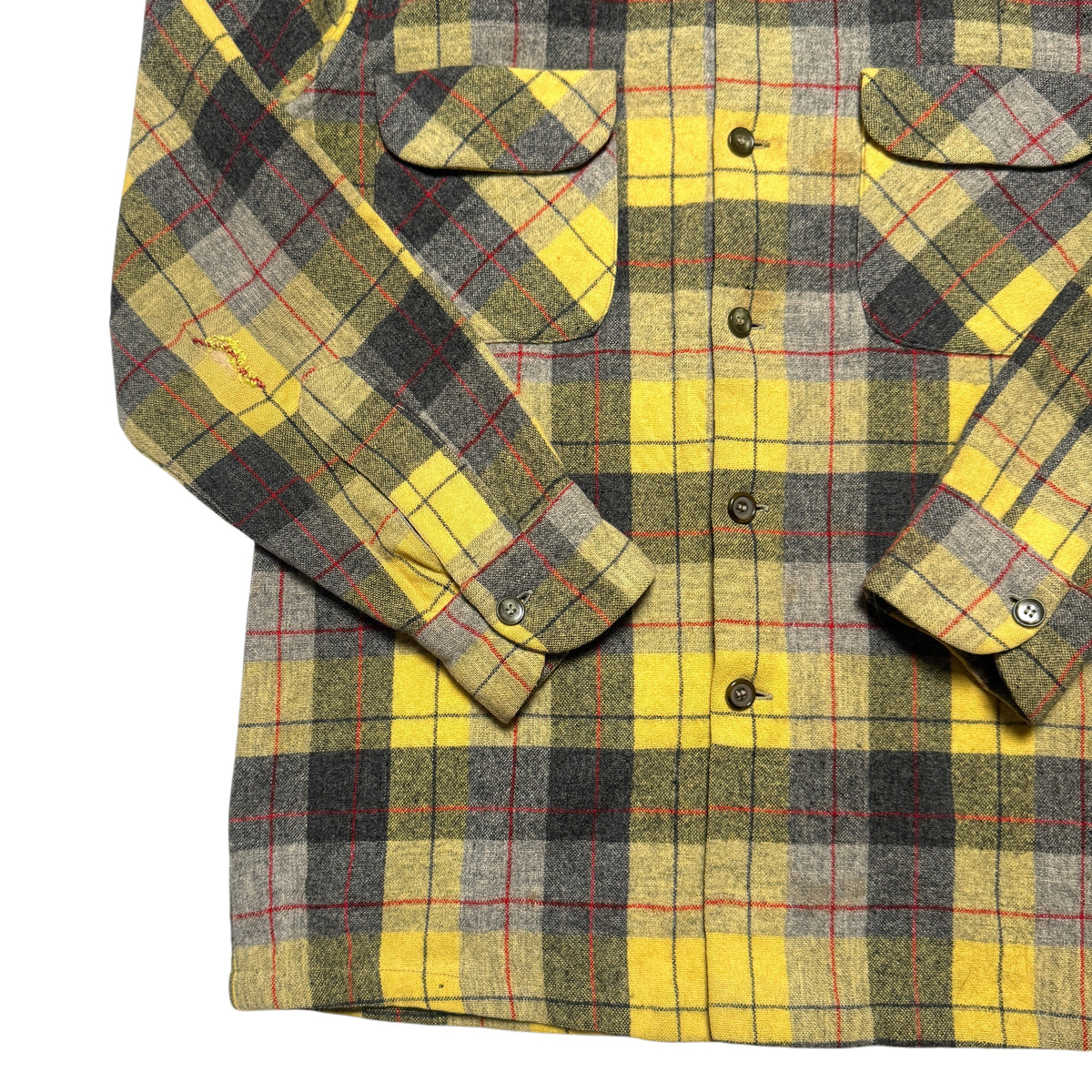 1960s Pendleton Wool Board Shirt Size: S