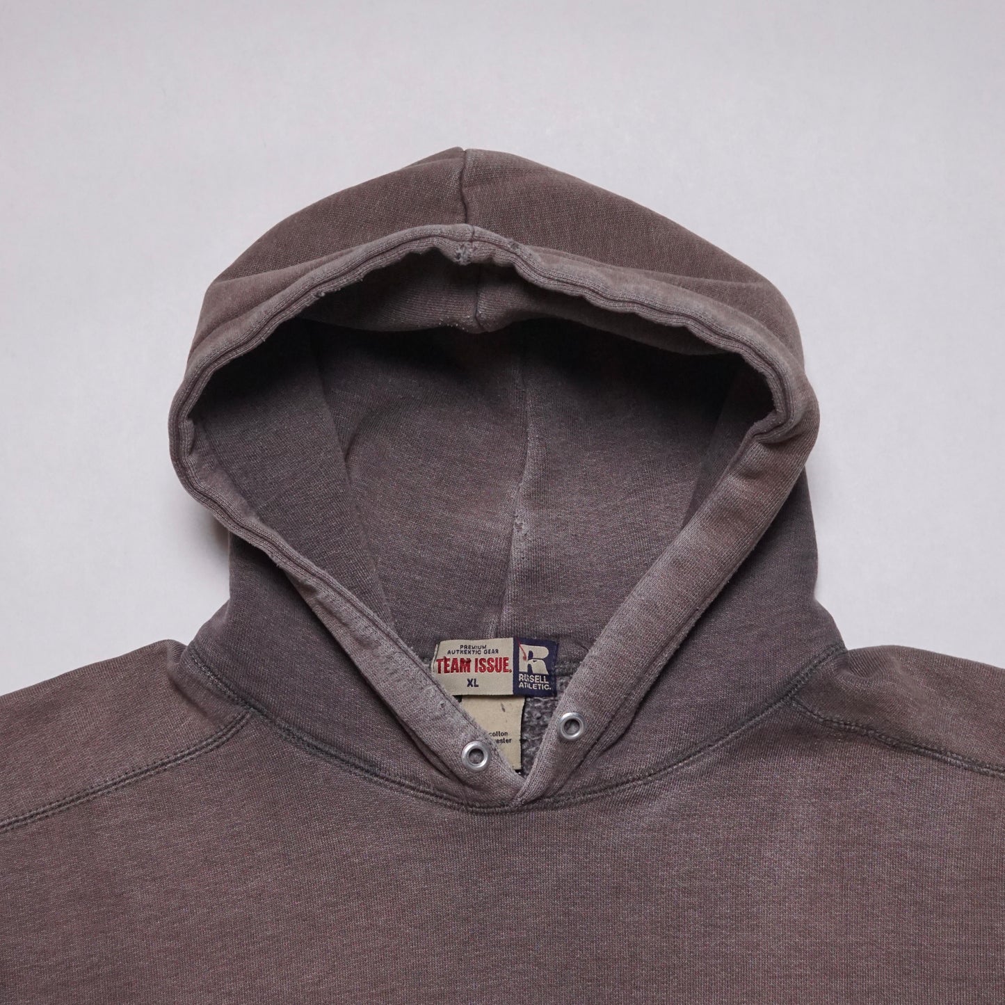 2000s Russell Athletic Hoodie "Sunfade" Size: XL